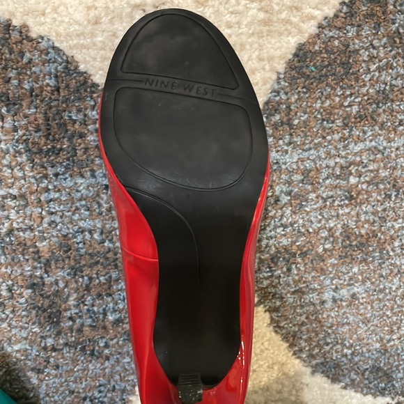 Nine West Red Heels - Picture 4 of 7